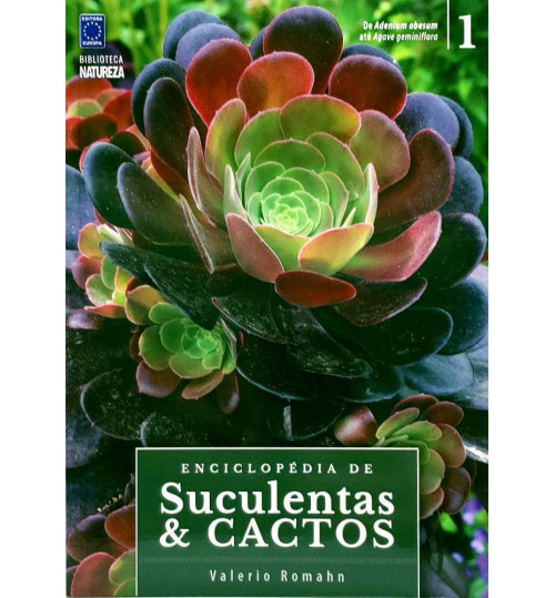 Livro Coleção Enciclopédia de Suculentas e Cactos - Volume 1