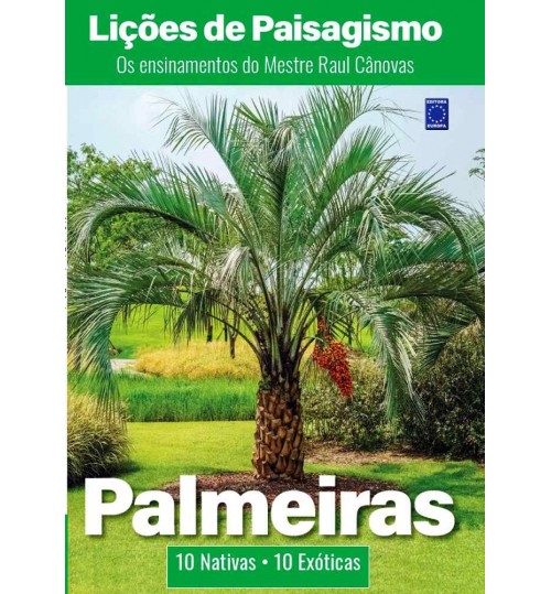 Livro LiÃ§Ãµes de Paisagismo - Palmeiras