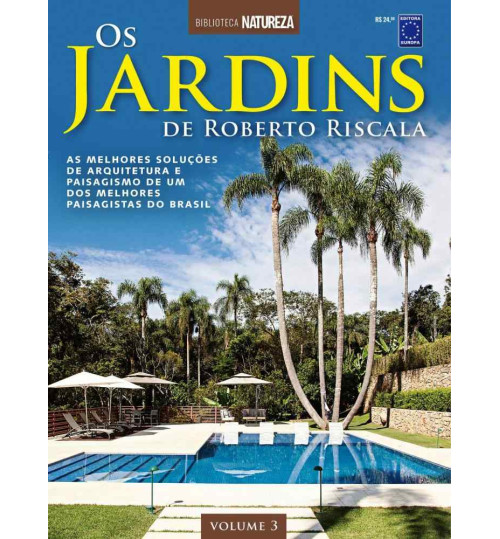 Livro Os Jardins de Roberto Riscala Volume 3