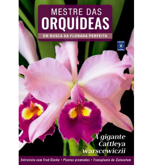 Livro Mestre das Orquídeas: Volume 8 - A Gigante Cattleya Warscewiczii