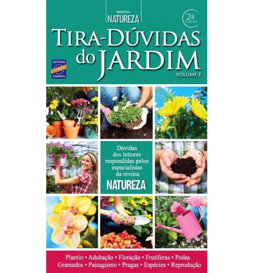 Livro Tira-dÃºvidas do Jardim Volume 1