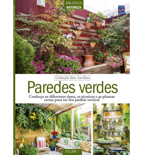 Revista Coleção Seu Jardim Volume 1: Paredes Verdes
