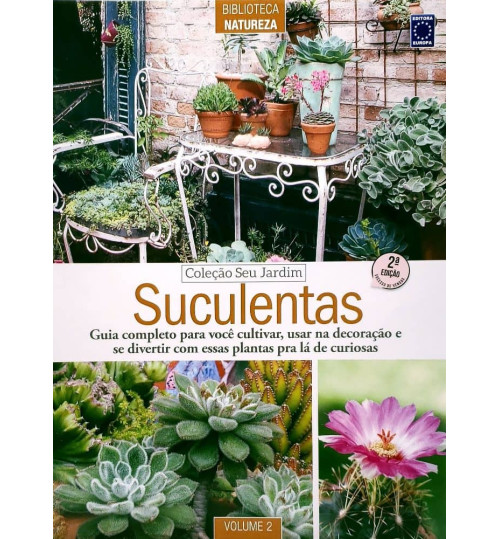 Revista Coleção Seu Jardim Volume 2: Suculentas