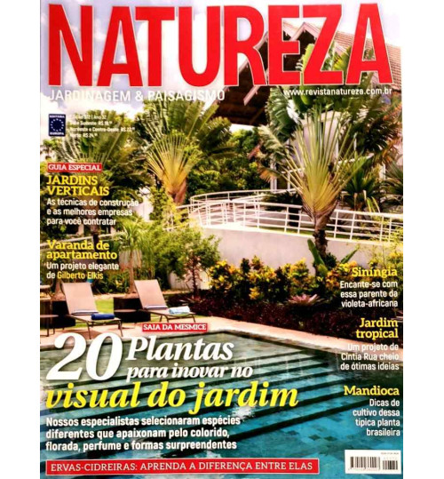 Revista Natureza - 20 Plantas Para Inovar no Visual do Jardim N° 372