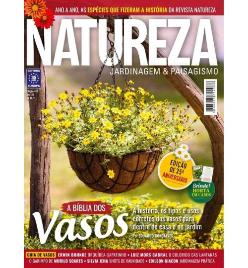 Revista Natureza - A Bíblia dos Vasos N° 410