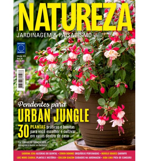 Revista Natureza - Pendentes para Urban Jungle NÂ° 419
