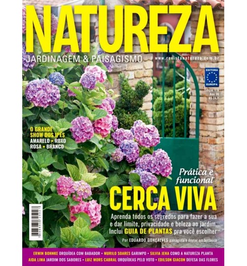 Revista Natureza - PrÃ¡tica e Funcional Cerca Viva NÂ° 416