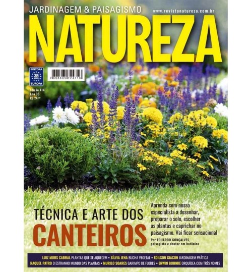 Revista Natureza - TÃ©cnica e Arte dos Canteiros NÂ° 414