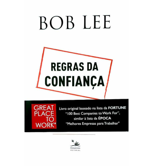 Livro Regras de Confiança