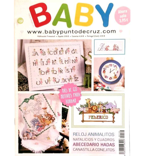 Revista Punto de Cruz Baby Nº 132 (Versão em Espanhol)