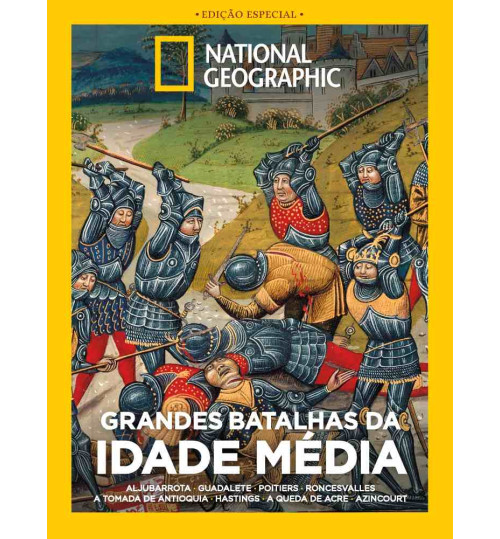 Revista National Geographic – História: Grandes Batallas Edad Media (Versão Em Espanhol)