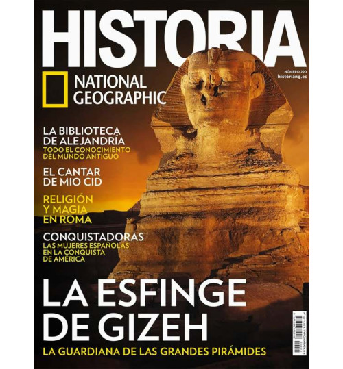 Revista National Geographic – História: La Esfinge de Gizeh N° 220 (Versão Em Espanhol)