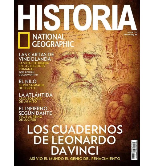 Revista National Geographic - Los Cuadernos de Leonardo Da Vinci (VersÃ£o em Espanhol)