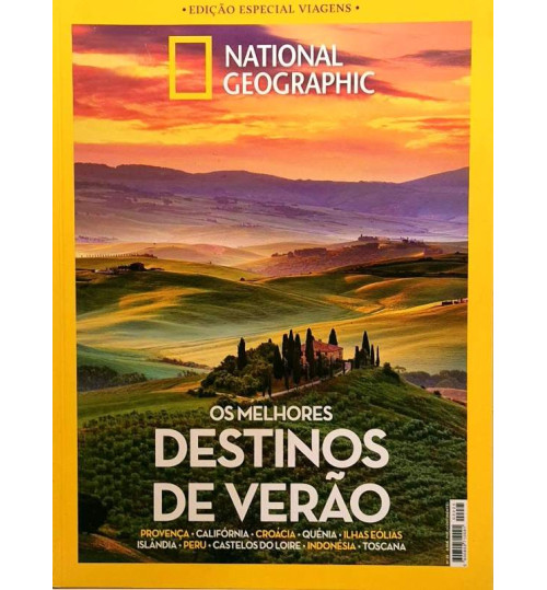 Revista National Geographic – Os Melhores Destinos de Verão