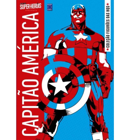 Livro Coleção Figurões das HQs - Capitão América