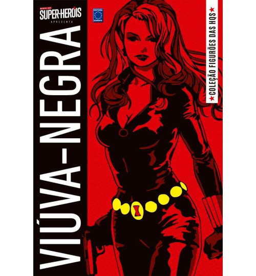 Livro Coleção Figurões das HQs - Viúva-Negra
