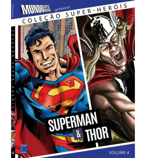 Livro Coleção Super-Heróis Volume 4: Superman e Thor