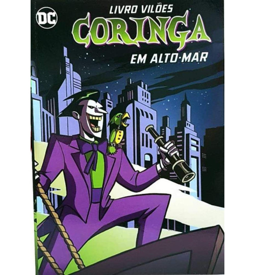 Livro Vilões Coringa em Alto Mar