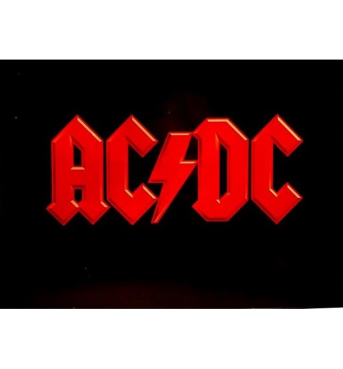 Quadro RetrÃ´ AC/DC