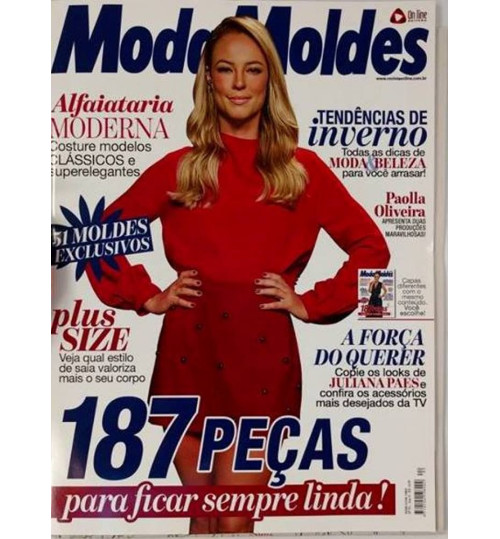 Revista Moda Moldes 187 Peças para ficar sempre linda N°92