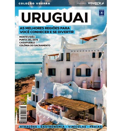 Livro Uruguai - As Melhores RegiÃµes Para VocÃª Conhecer e se Divertir
