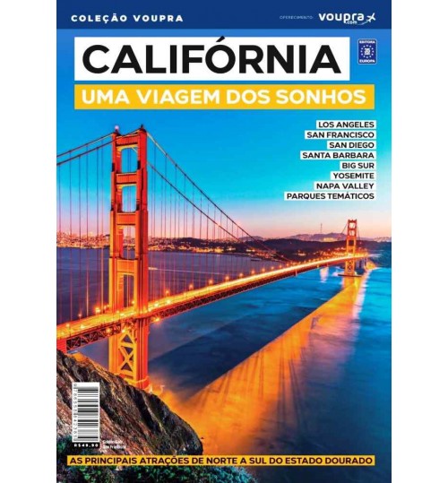 Livro Califórnia - Uma Viagem dos Sonhos