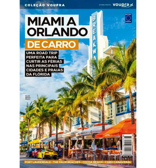 Livro Miami a Orlando de Carro