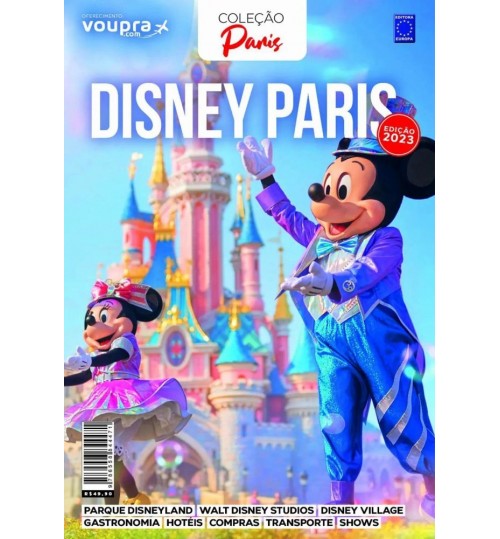 Livro ColeÃ§Ã£o Paris - Disney Paris