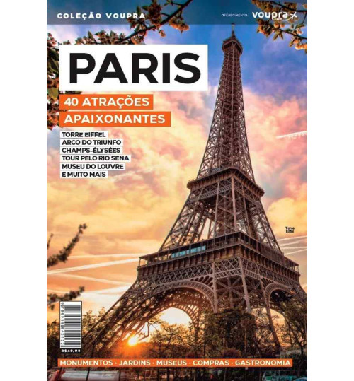Livro Paris - 40 Atrações Apaixonantes