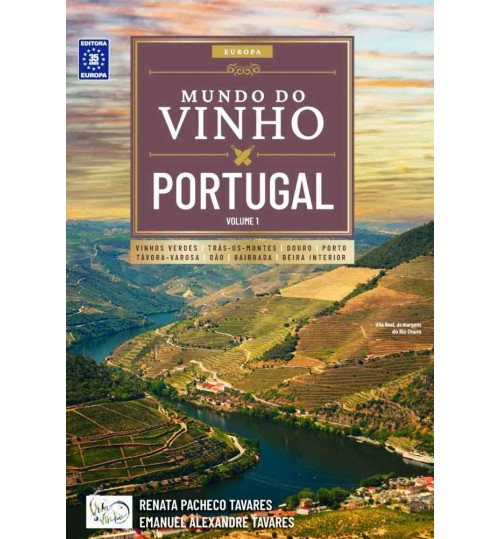 Livro Mundo do Vinho Portugal - Volume 1