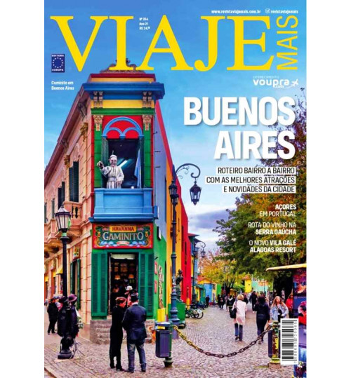 Livro Revista Viaje Mais - Buenos Aires N° 256