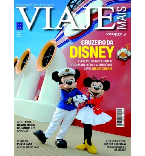 Livro Revista Viaje Mais - Cruzeiro da Disney N° 257