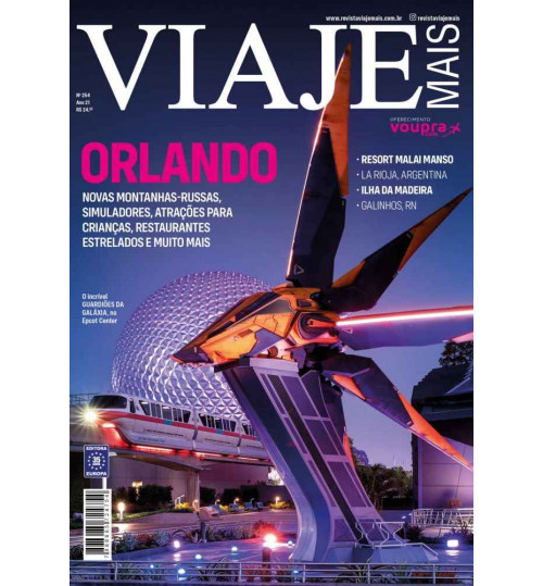 Livro Revista Viaje Mais - Orlando N° 254