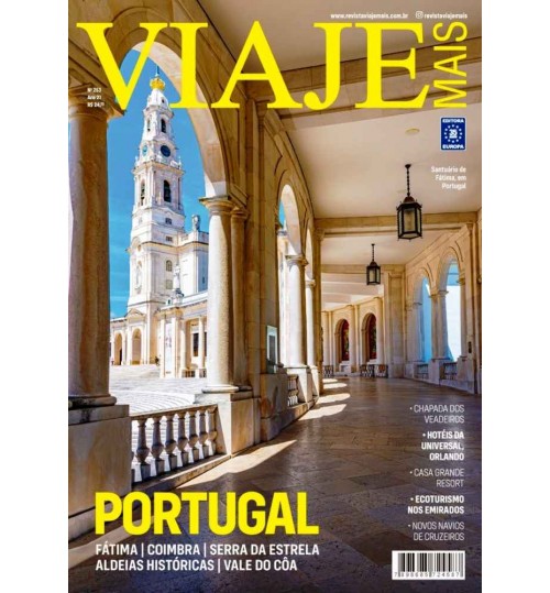 Livro Revista Viaje Mais - Portugal N° 253
