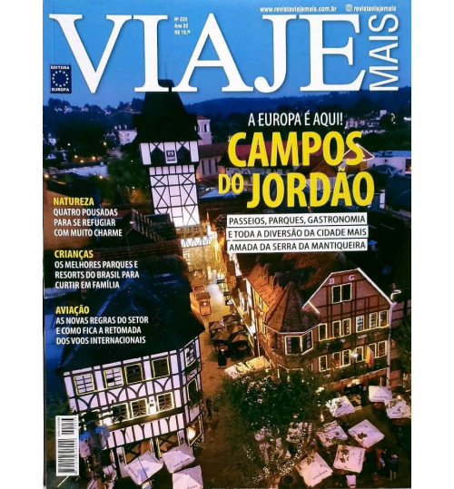 Revista Viaje Mais - A Europa é aqui! Campos do Jordão N° 233