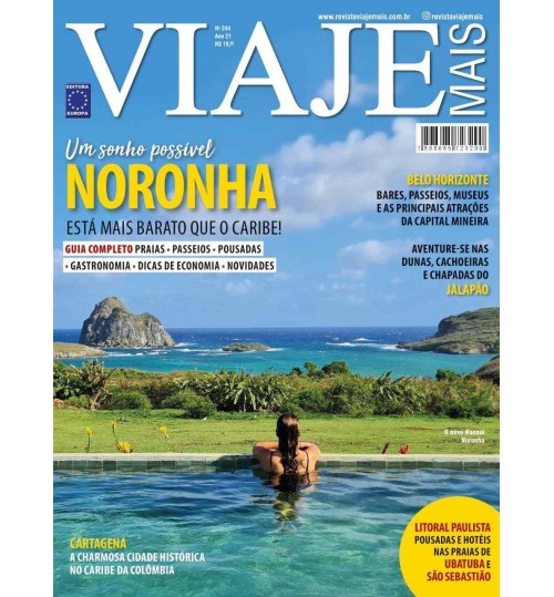 Revista Viaje Mais - Noronha Está Mais Barato que o Caribe! N°244