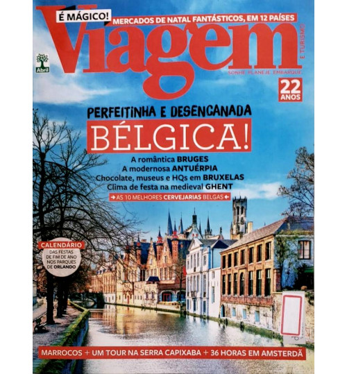 Revista Viagem e Turismo - Perfeitinha e Desencanada Bélgica N° 266