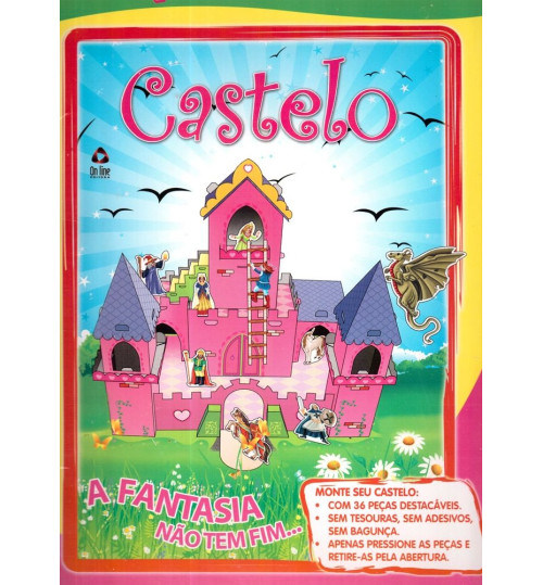 Castelo Para Montar A Fantasia Não Tem Fim