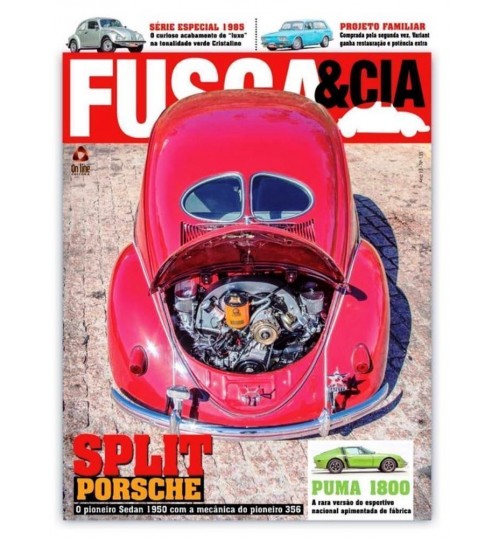 Kit com 2 Revistas Fusca & Cia N°135 e N°136