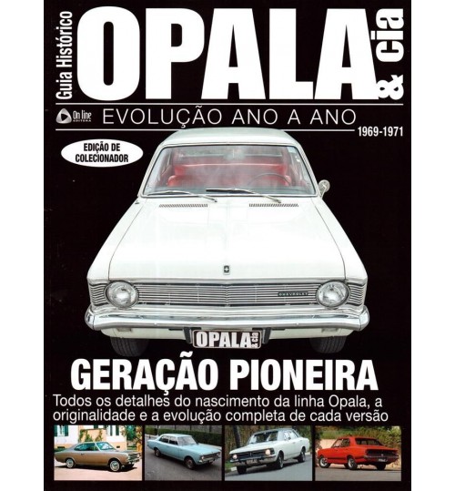 Kit Opala Geração Pioneira 1969 - 1971 + GRÁTIS Revista Poster