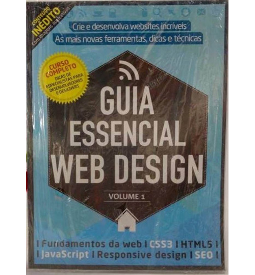 Kit Revista Guia Essencial Web Design + Revista Guia Introdução ao Wordpress