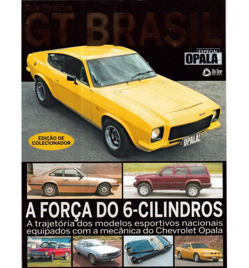 Kit Revista Guia Histórico GT Brasil + Revista Poster Opala & Cia Casamento de Estilos