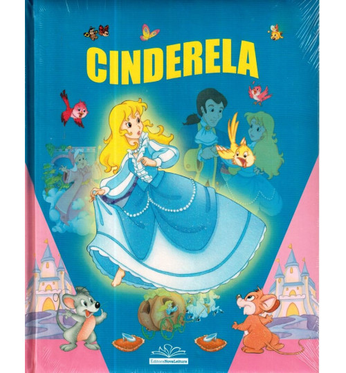 Livro Contos Infantis Cinderela - GRÁTIS Uma Revista para colorir Extra Princesas do Reino Encantado