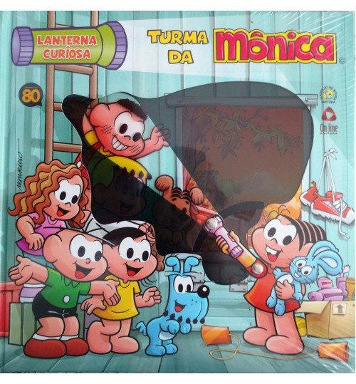 Livro Lanterna Curiosa Turma Da Mônica