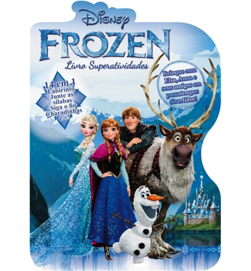 Livro Superatividades Frozen 14 em 1