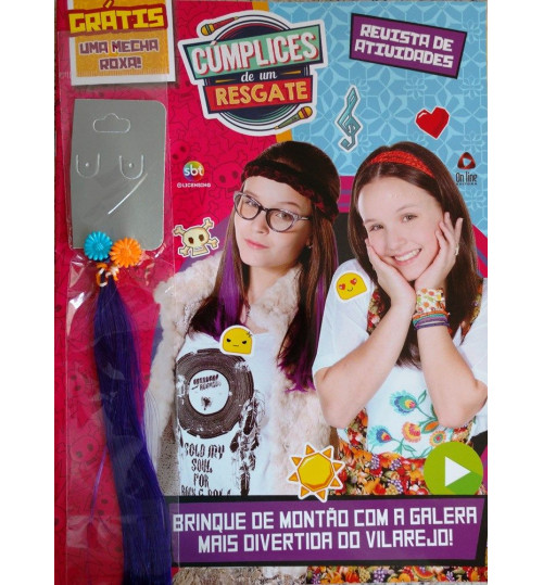 Revista de Atividades Cúmplices de um Resgate GRÁTIS Mecha Roxa
