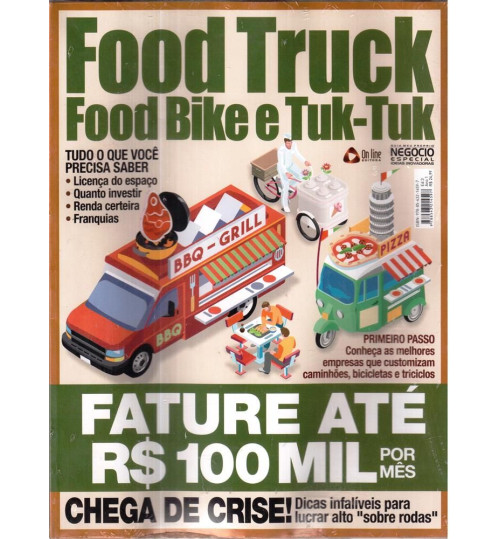 Revista Food Truck, Food Bike e Tuk Tuk