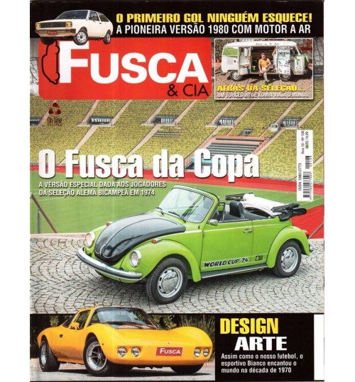 Revista Fusca & Cia N° 108 O Fusca da Copa