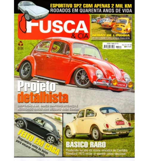 Revista Fusca & Cia N°109 Projeto Detalhista