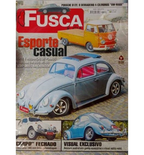 Revista Fusca & Cia N° 112 Esporte Casual